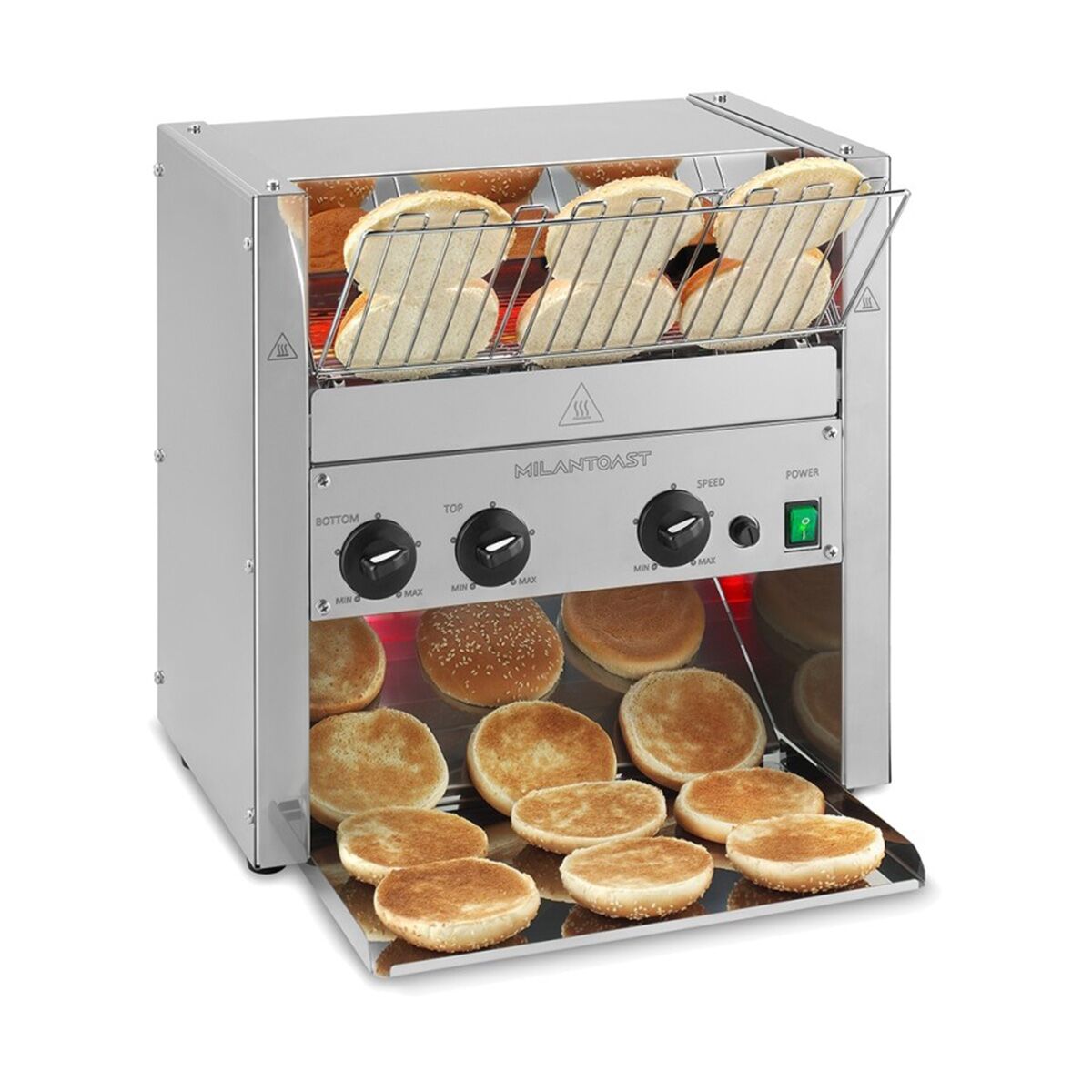 Milan Toast Conveyor Bun Toaster - Image 2