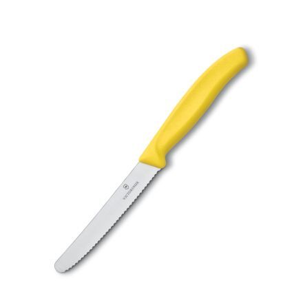 Victorinox Rounded Blade Tomato Knife -Yellow Handle