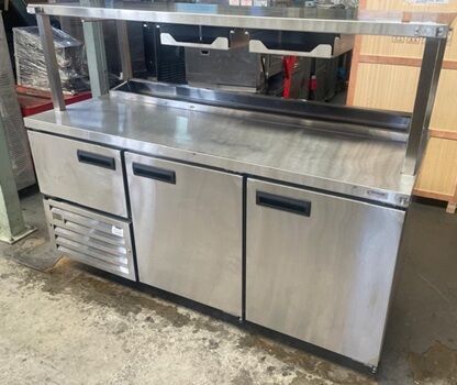 Pre-owned Stainless Steel Self Contained Pizza Top Cabinet - Image 2