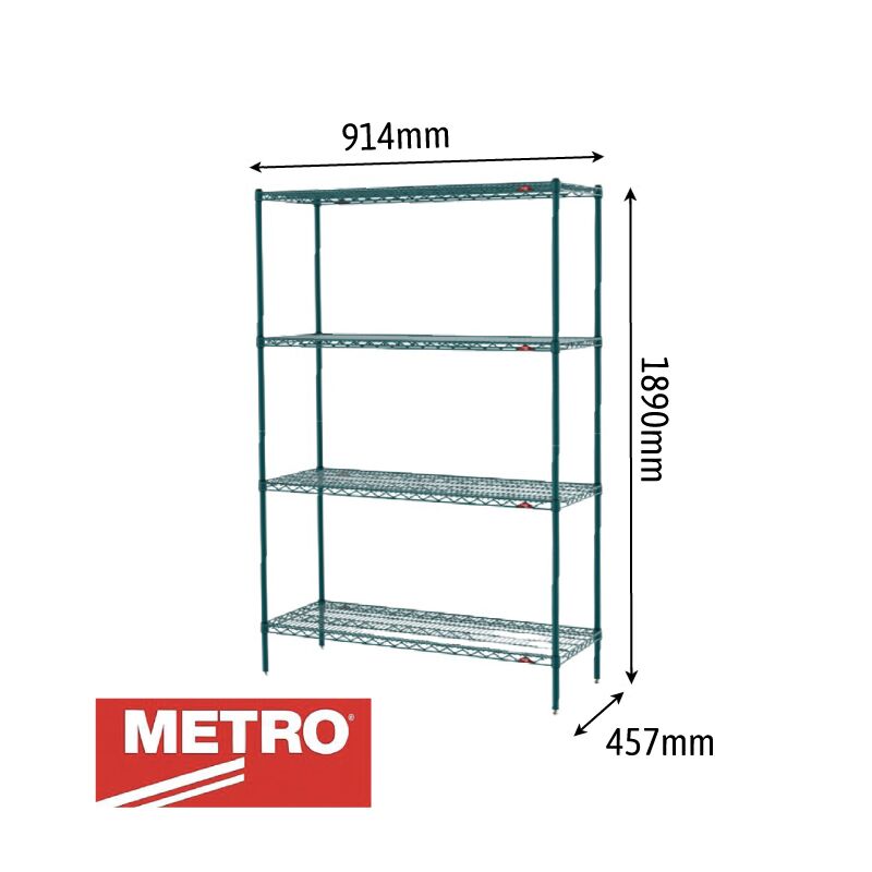 Metro Shelving Cold Storage 914 X 457 X 1890